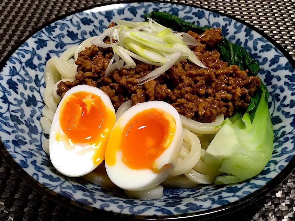 汁なし担々麺 うどんで|みっきーさん