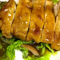 Snapdishの料理写真:照り焼きチキン by ミツカン『カンタン酢』|MINAMIさん