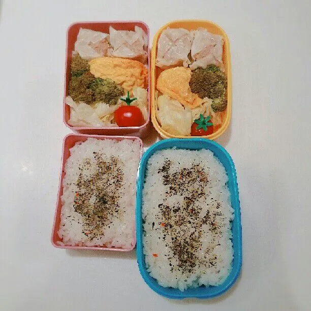 4/18(水)の二人弁当🍱|ふみぃさん