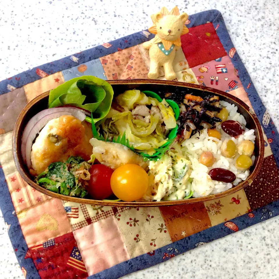 Snapdishの料理写真:今日のお弁当😊|naonaomimichanさん