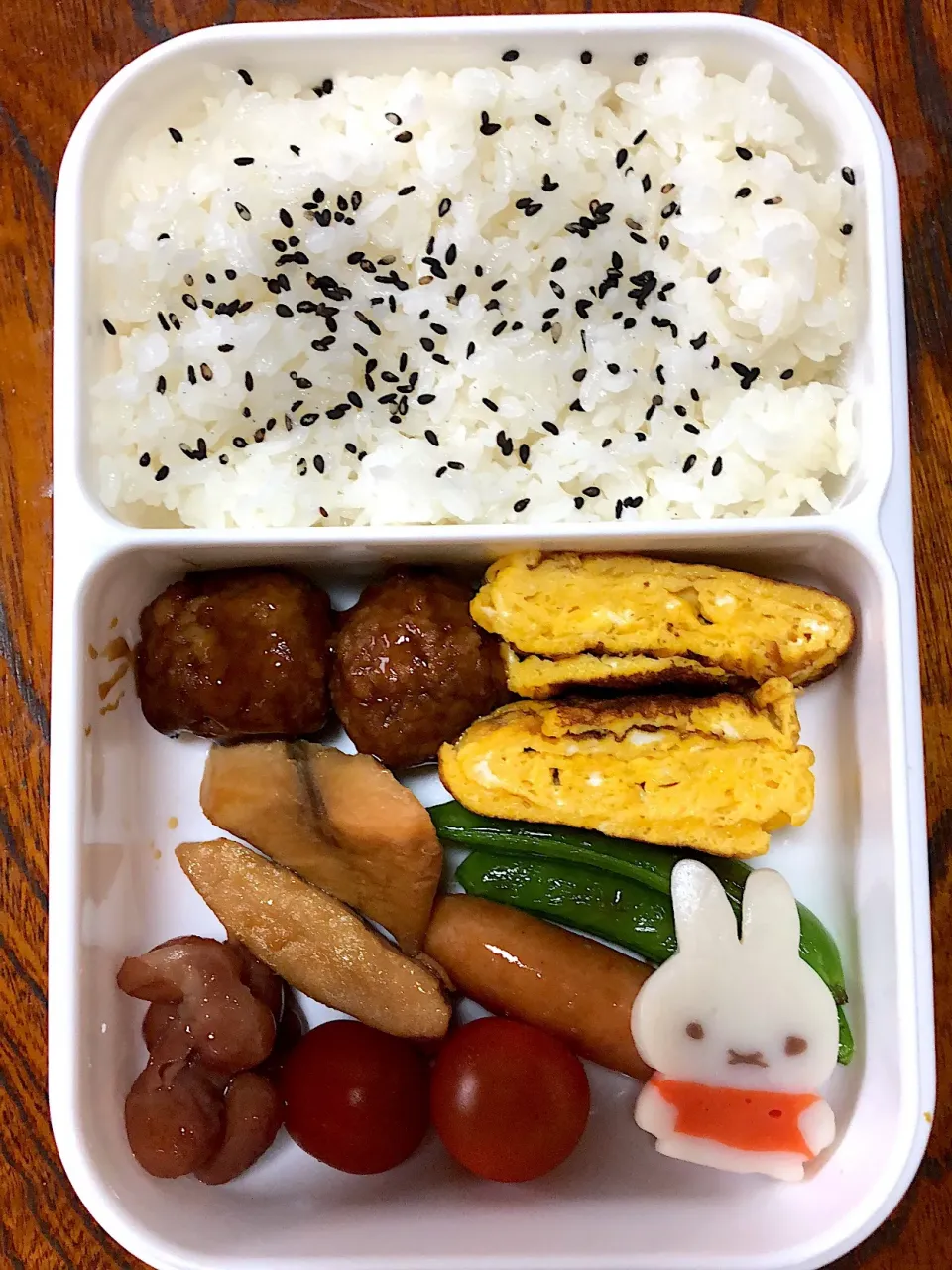 Snapdishの料理写真:4/18のお弁当|どくきのこさん