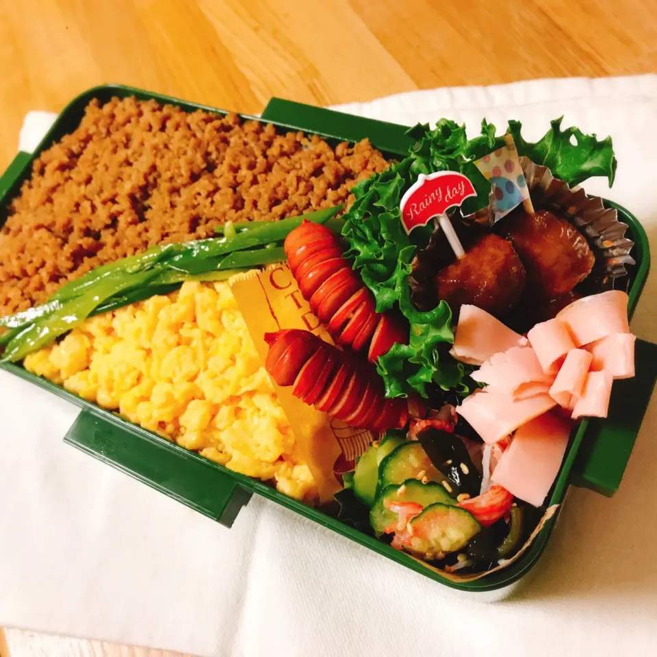 鶏そぼろ弁当＊|はりぃさん