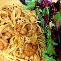 Pow Pow Shrimp Pasta #powpowshrimp|chefwawa1@gmail.comさん