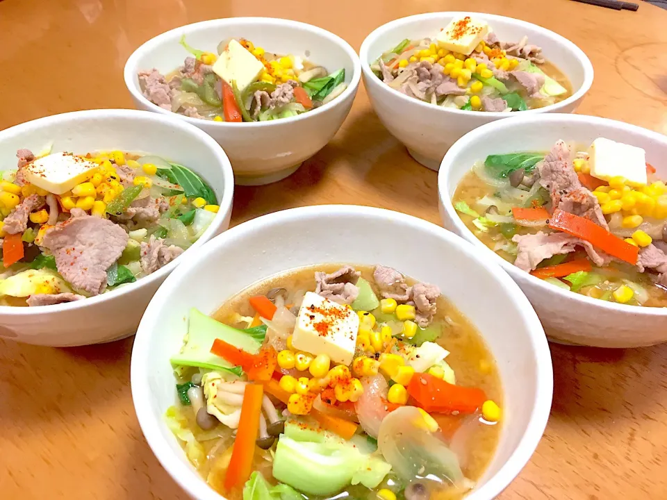 コーンバター味噌ラーメン|ふみぃさん