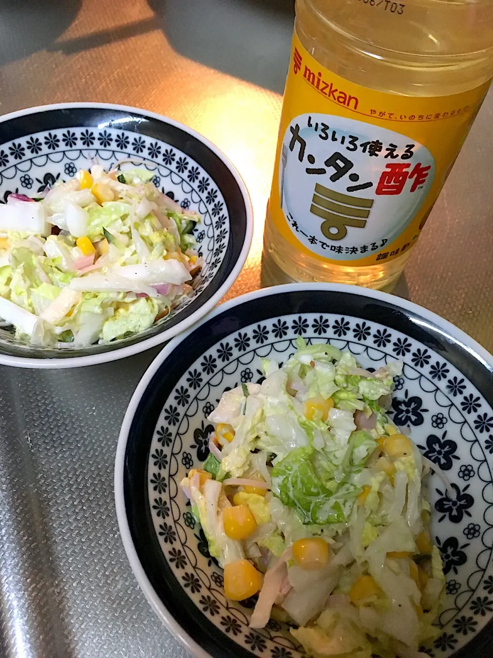 簡単酢でコールスロー🎶😃サラダ🥗|みかさん