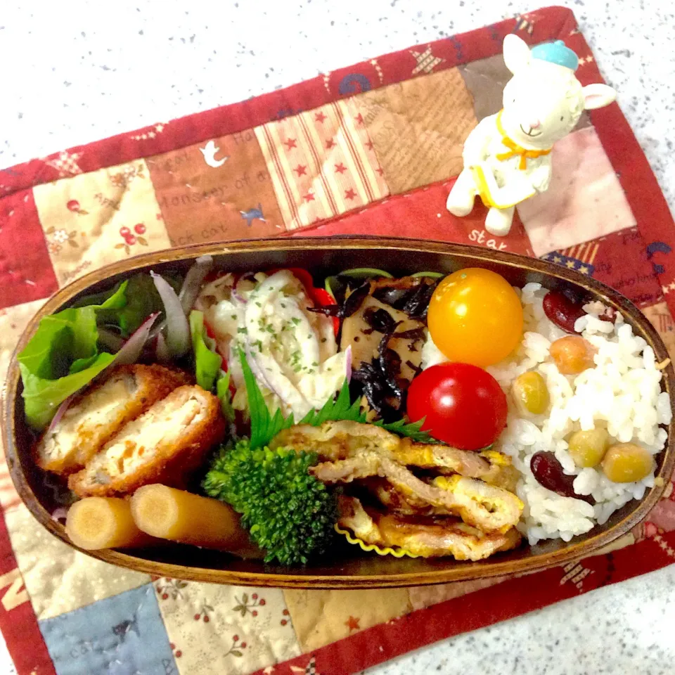 Snapdishの料理写真:今日のお弁当😊|naonaomimichanさん