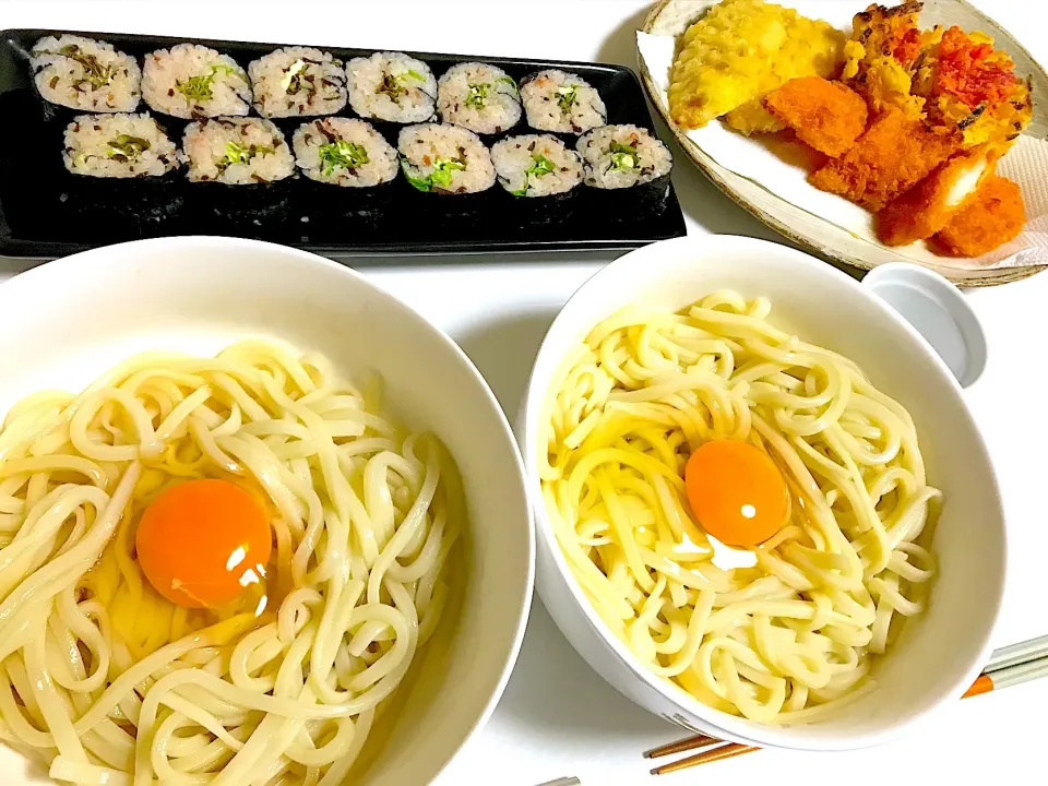 Snapdishの料理写真:#釜玉うどん|ゆりえさん