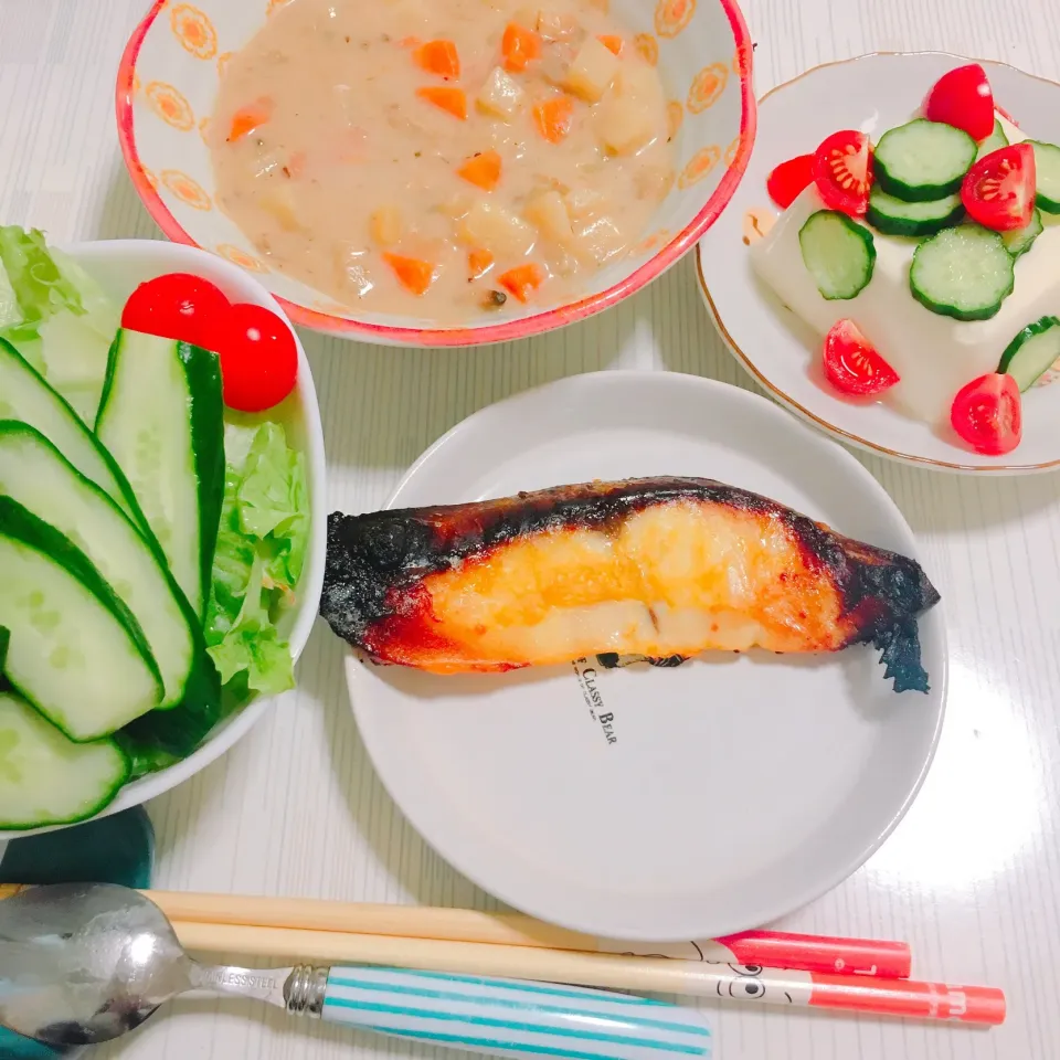 Snapdishの料理写真:本日の夕飯|みぃさん