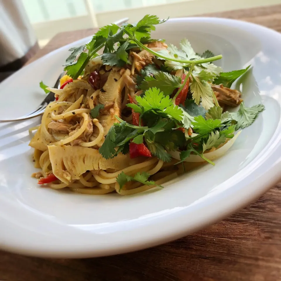 ツナカレーのパスタ|アズフラさん