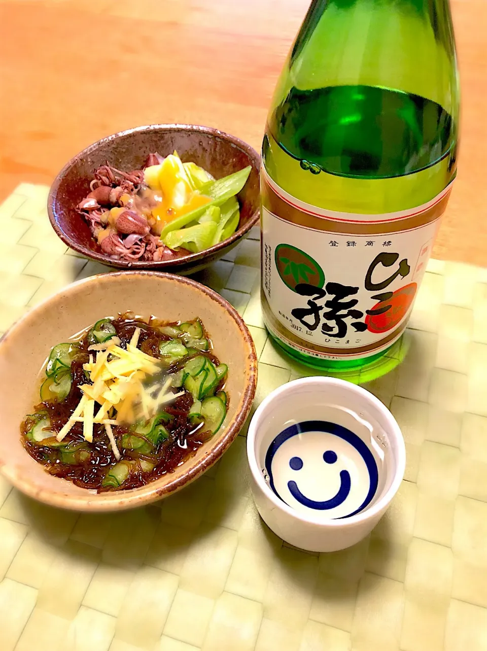 ホタルイカ酢みそ和えと神亀酒造🍶ひこ孫 純米清酒|ばんさん