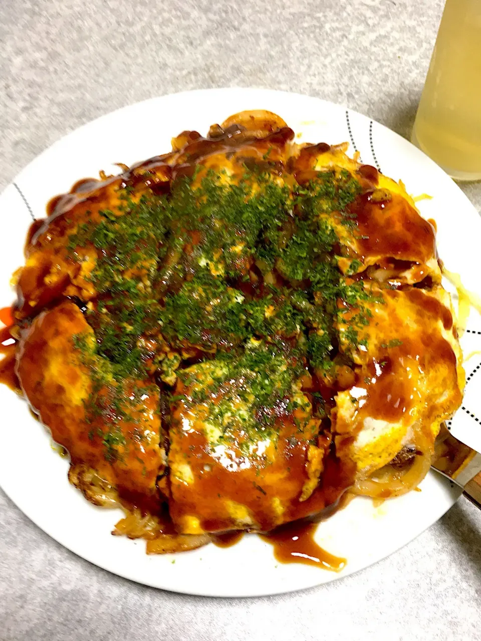 フライパンで 肉玉うどん♪|かっぴーさん