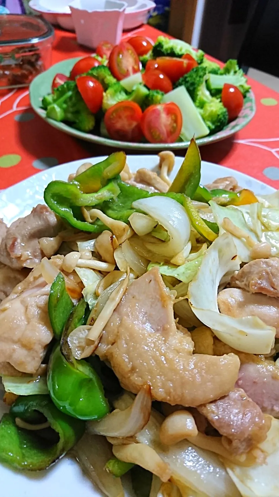 鶏肉とピーマンの炒めもの|ぱやさん