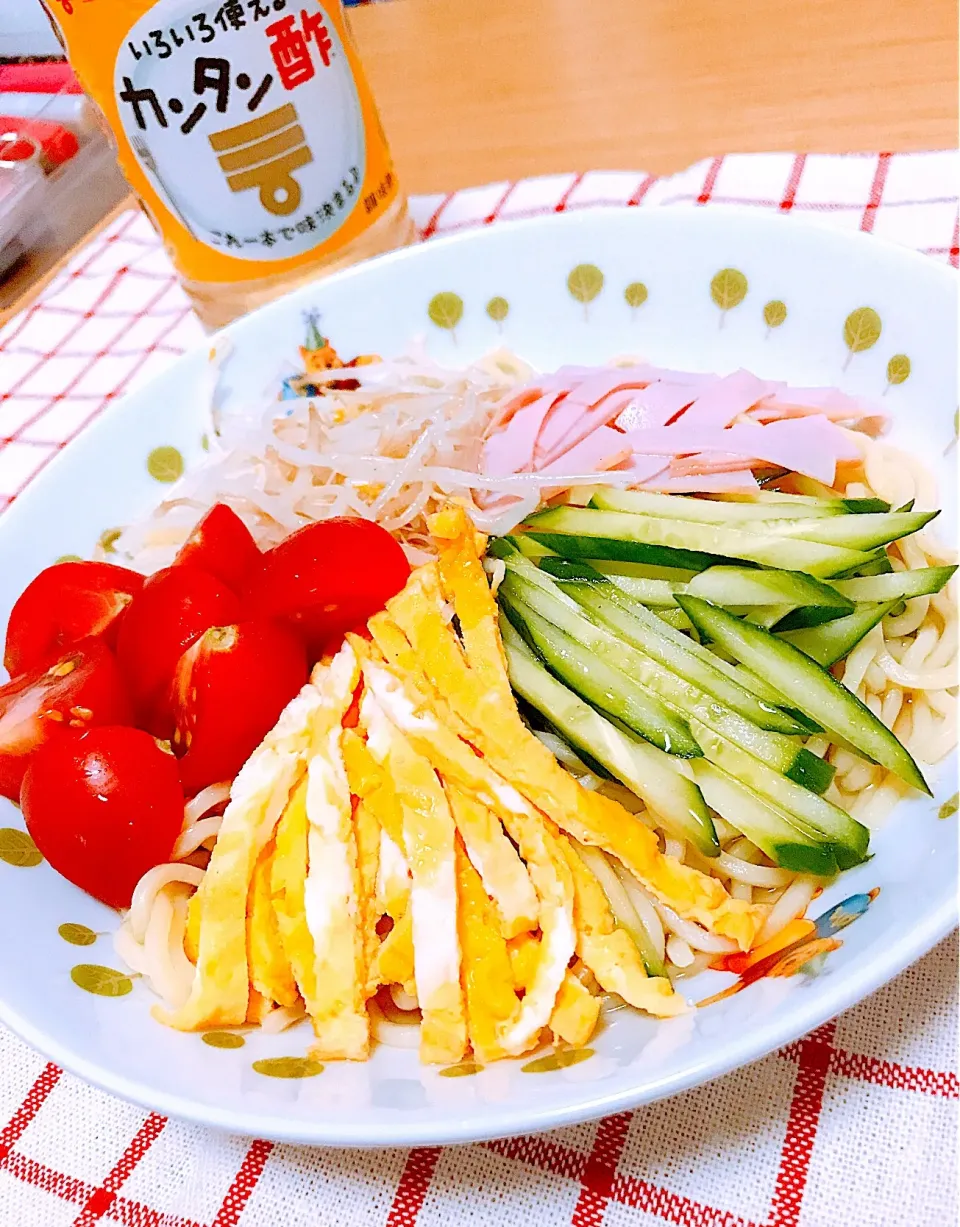 モニターで頂いたカンタン酢で✨冷やし中華🍜|china*さん