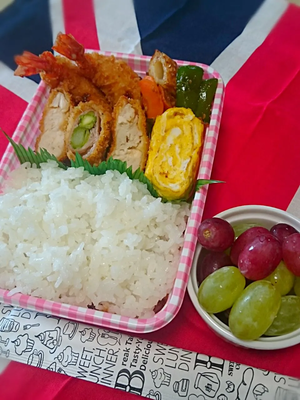 ☀娘へのお届け物   お弁当 ☀     なかなか 朝が起きれなくて...数ヵ月振りのお弁当です😊|hamamaさん