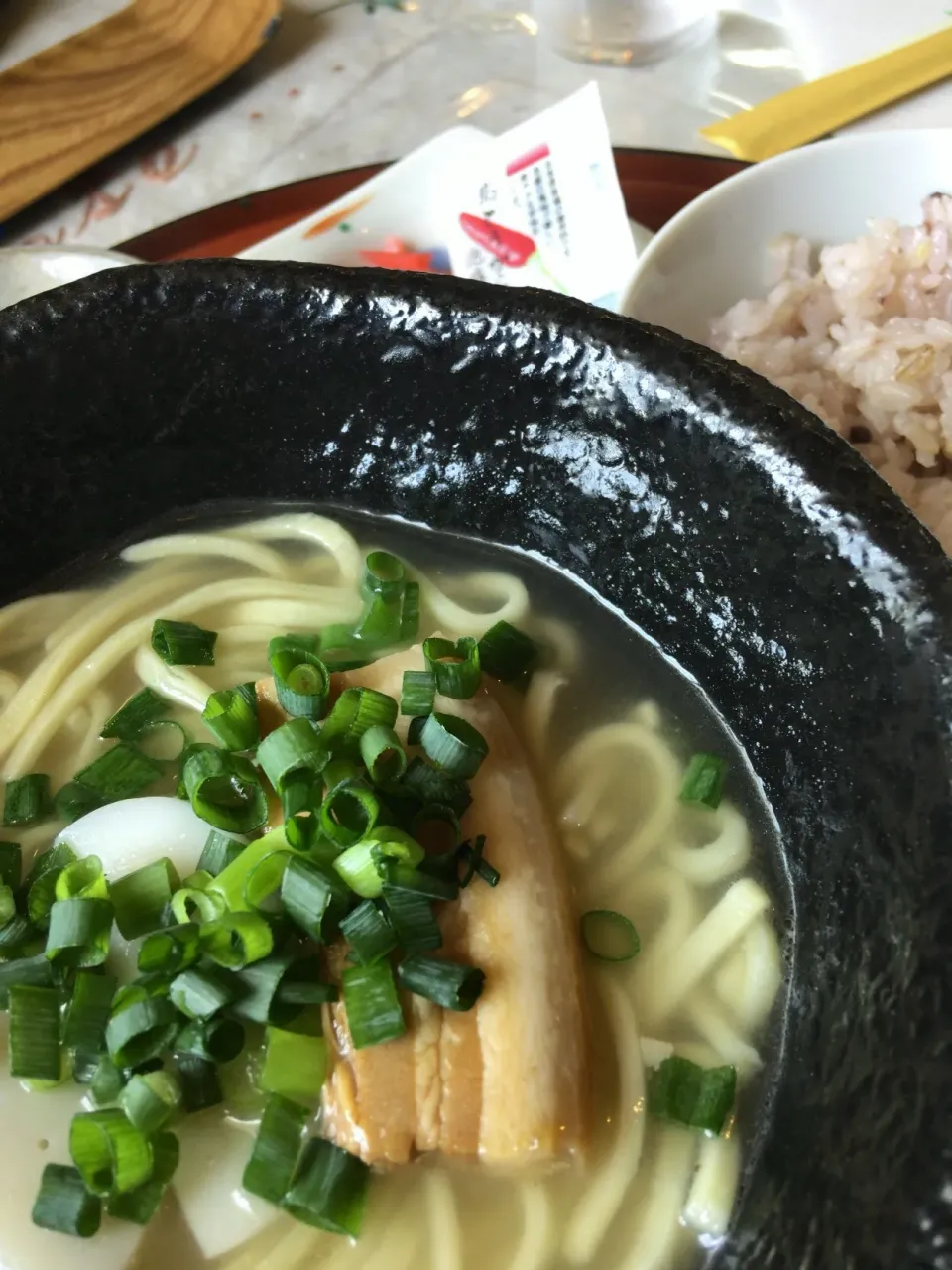 Snapdishの料理写真:沖縄そばランチ|ダンディ☆和田さん