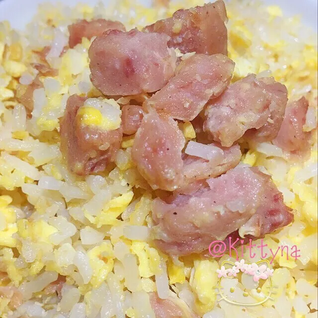 Snapdishの料理写真:🥚 Luncheon fried 🍚|🎀Kittyna🌸さん