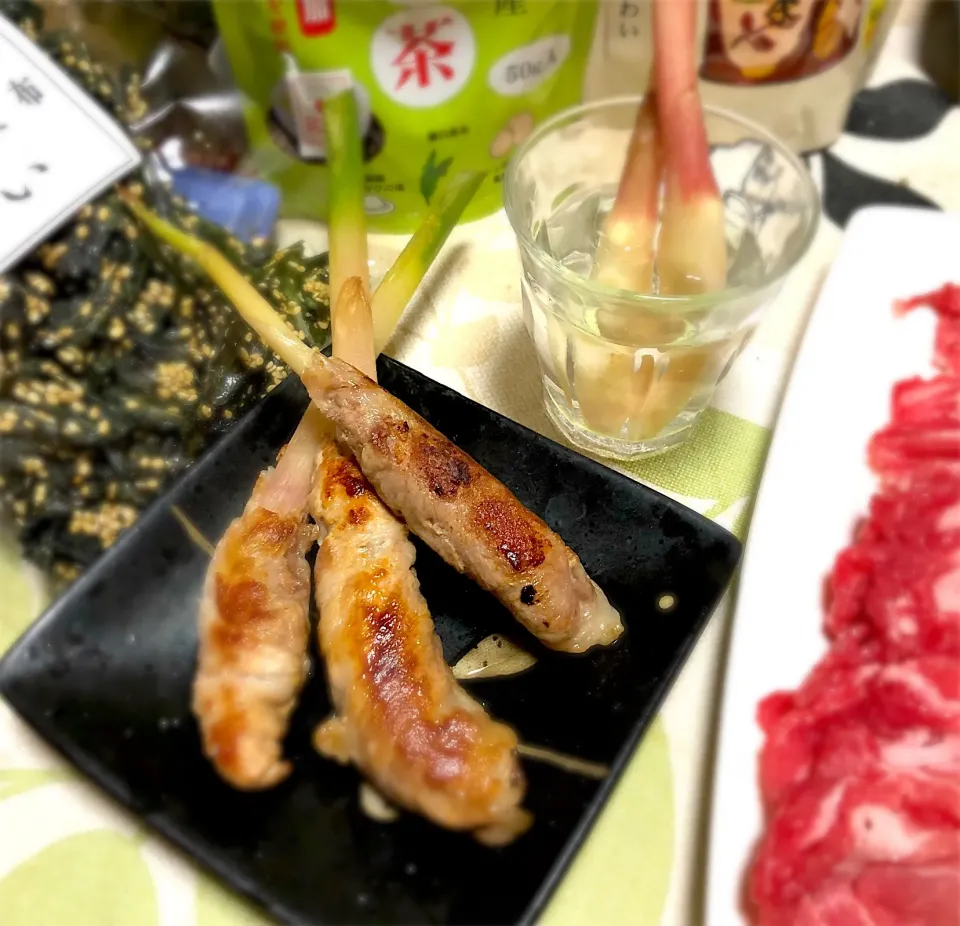 Snapdishの料理写真:谷中最高•*¨*•.¸¸♬︎
豚巻きと普通にお味噌で♥︎︎∗︎*ﾟ|Mehco Coconutvanillaさん