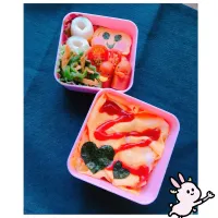 Snapdishの料理写真:オムライス弁当|ゆの。さん