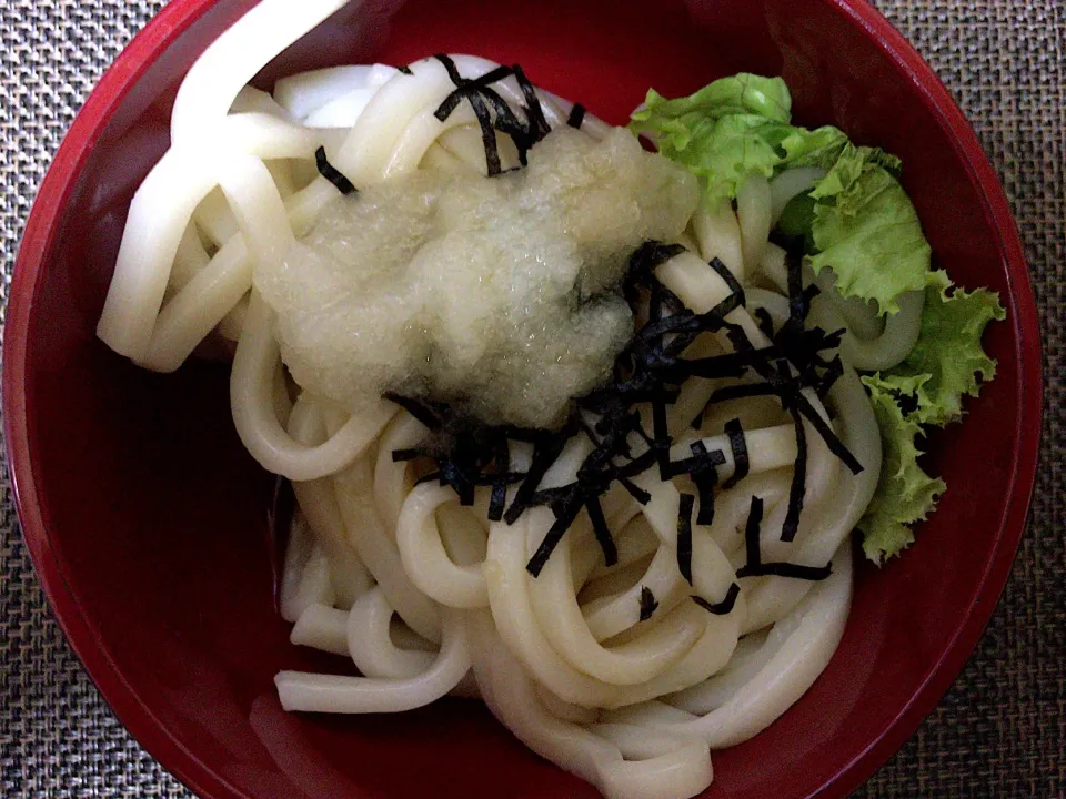 ぶっかけおろしうどん|ばーさんさん