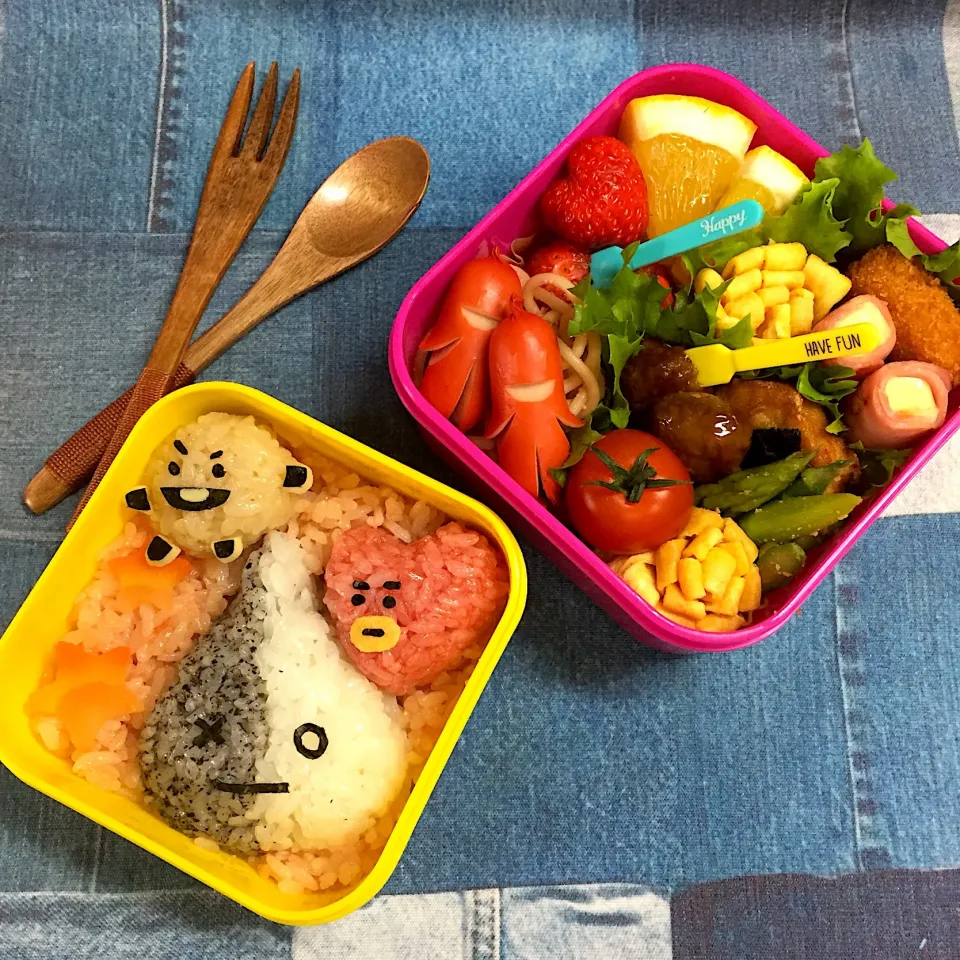 『バンタンお弁当』٩(ˊᗜˋ*)و|ジュリさん