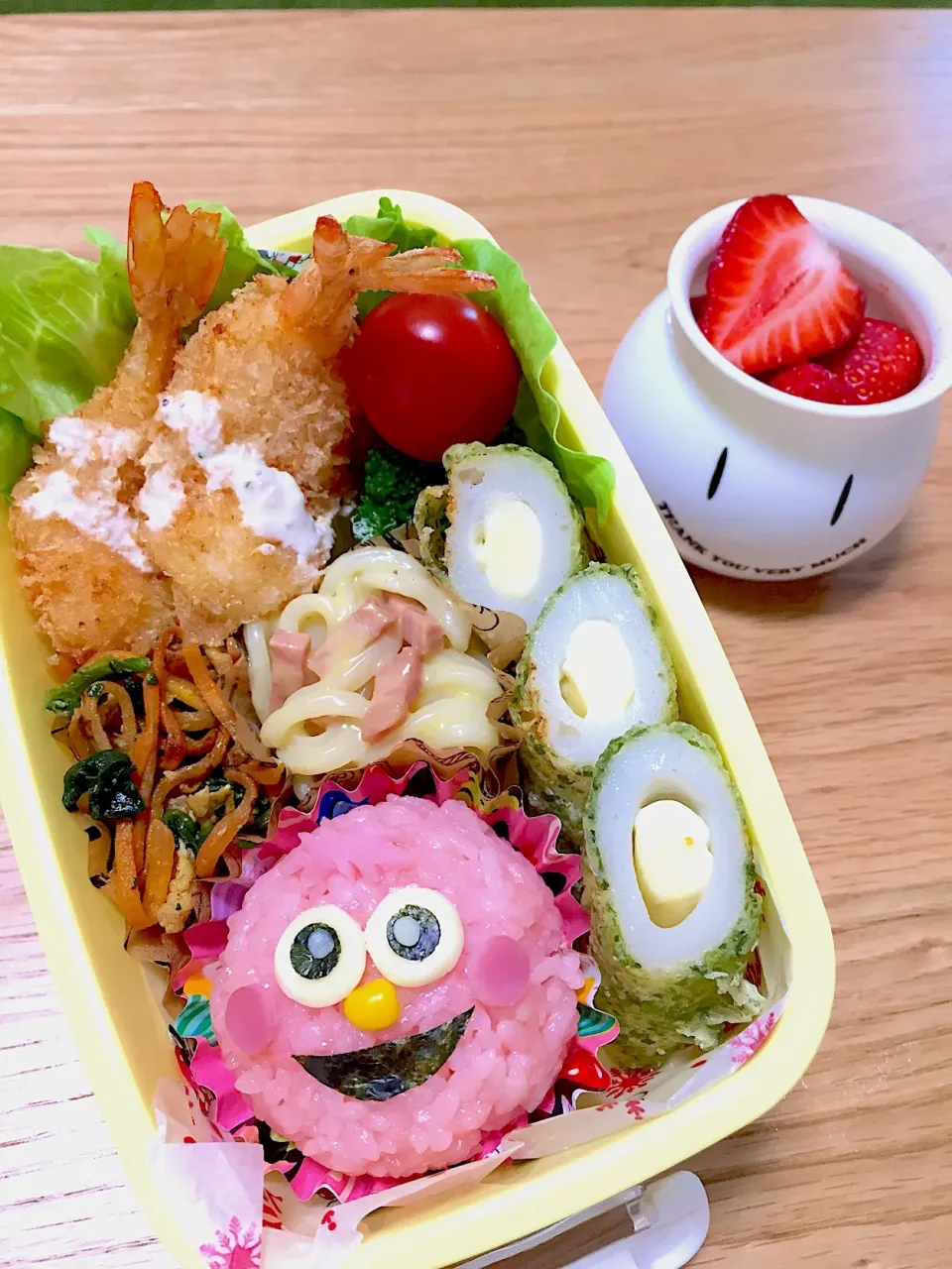 Snapdishの料理写真:モッピーお弁当🍙|chi-zuさん