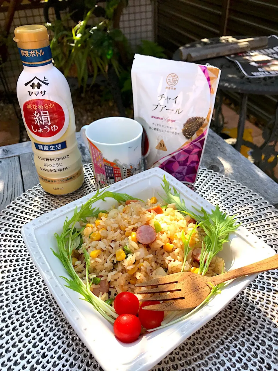 朝飯〜〜
ガリバタ醤油チャーハン🍚|まんぞーさん