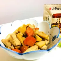 Snapdishの料理写真:当選品のしいたけ茶を下味に！|mosachanchanさん