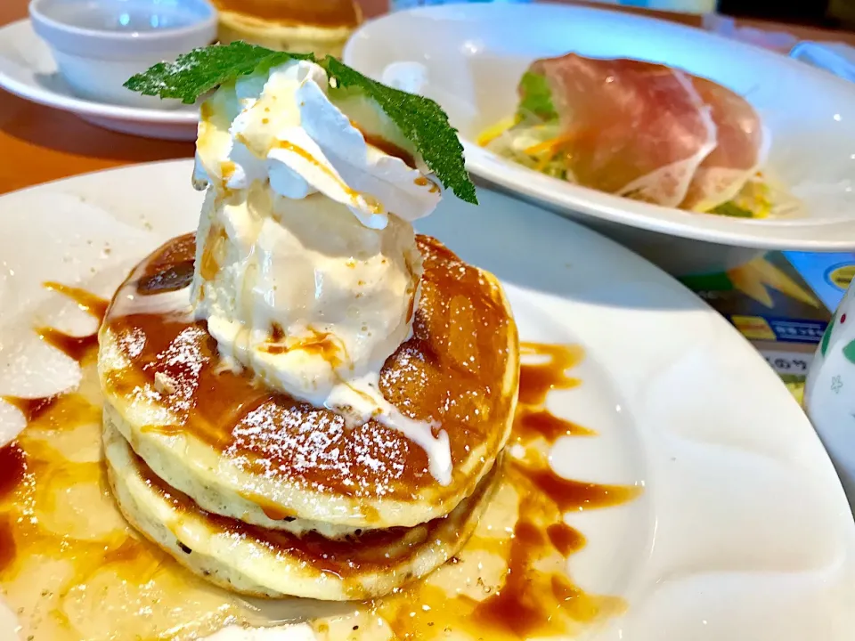 Snapdishの料理写真:今日の朝ごはんは、朝デニ|sono.kさん