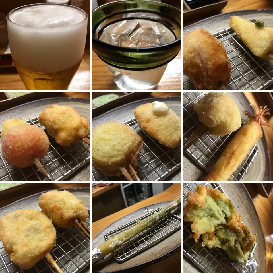 串カツお任せコース😆|buhizouさん