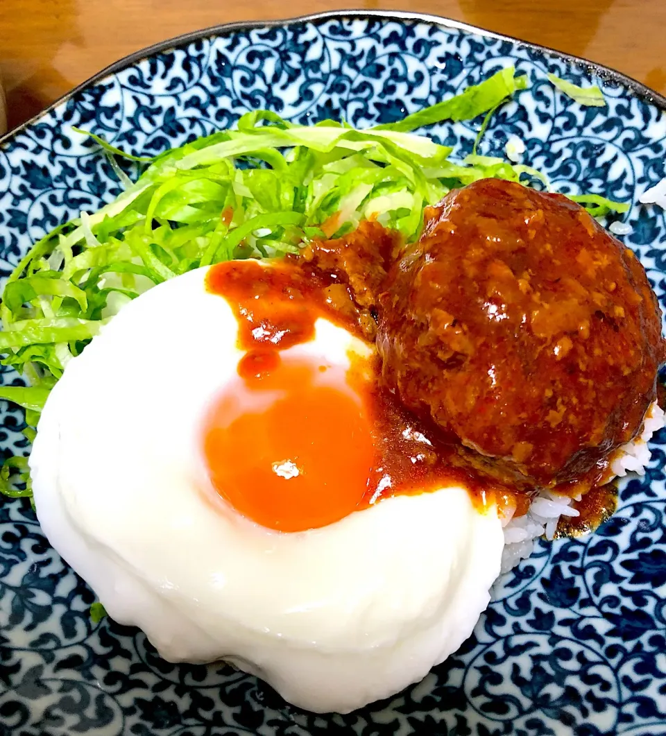 Snapdishの料理写真:ロコモコ丼|みっちんさん