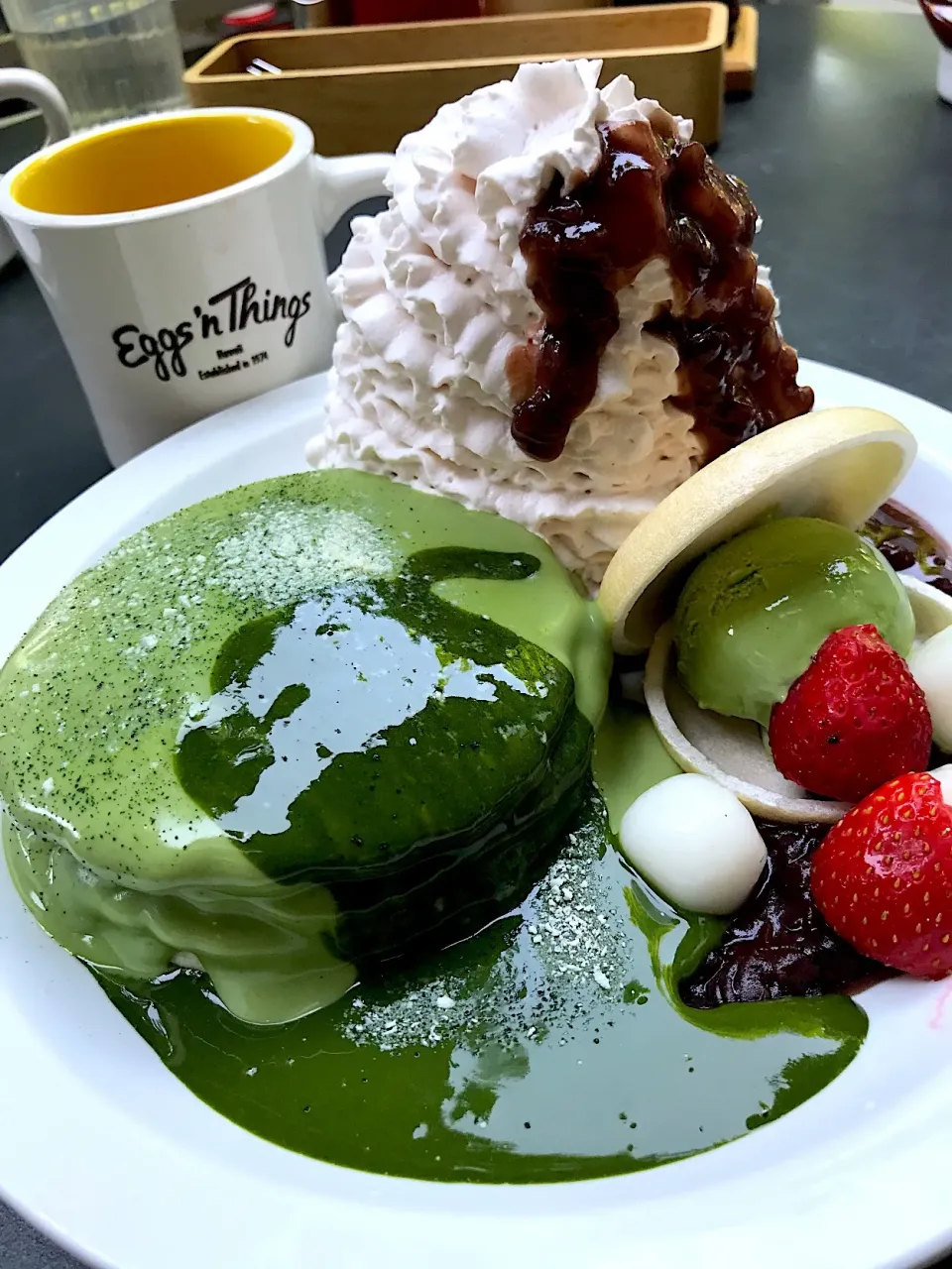 香る宇治抹茶パンケーキ|judymamaさん