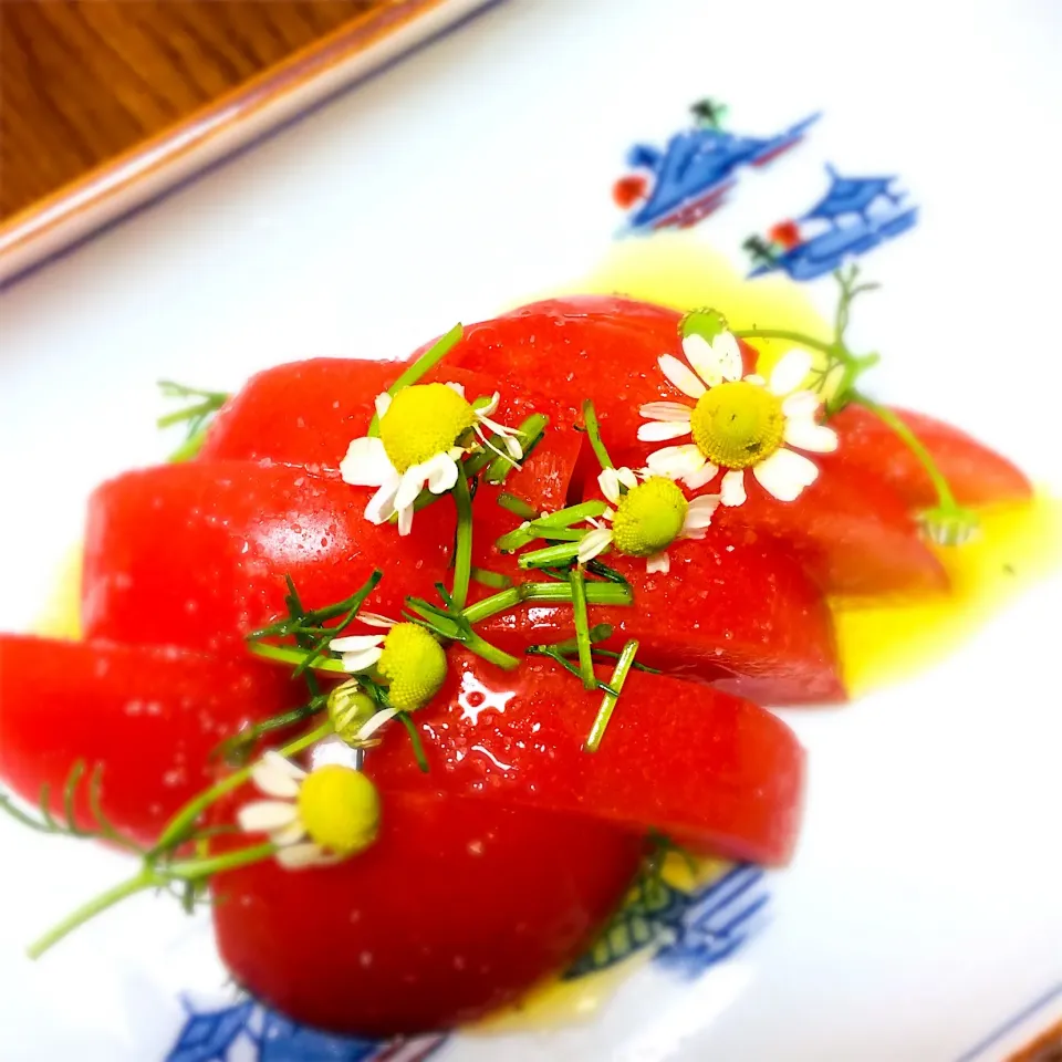 カモミール冷やしトマト|Akira Sugiharaさん