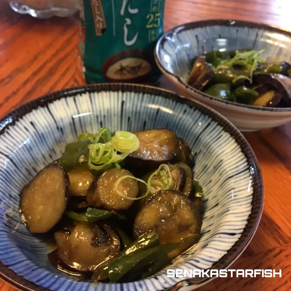 Snapdishの料理写真:茄子の油味噌炒め|愛さん