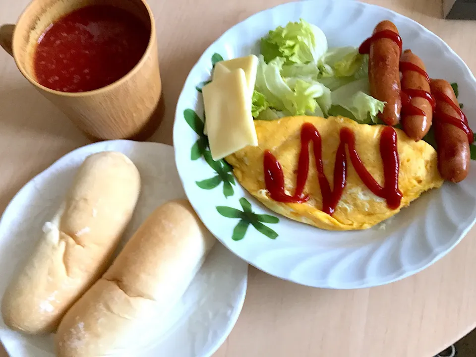 Snapdishの料理写真:4月22日昼食|ばぁさんさん