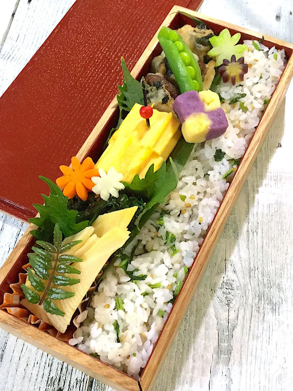 春のお弁当🌿|Mayumi Konishiさん