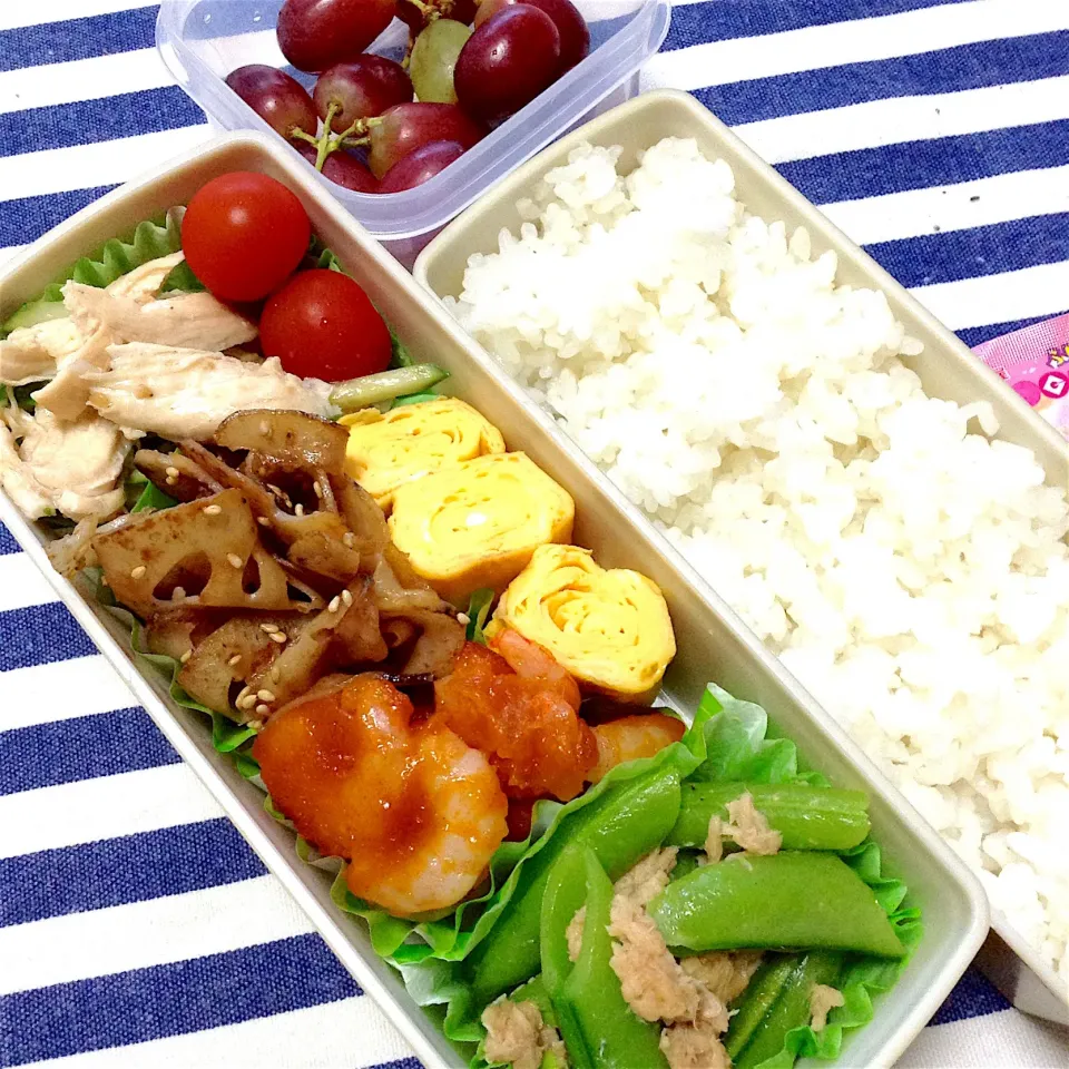 Snapdishの料理写真:長女の中学弁当〜！がんばれー|yukoさん