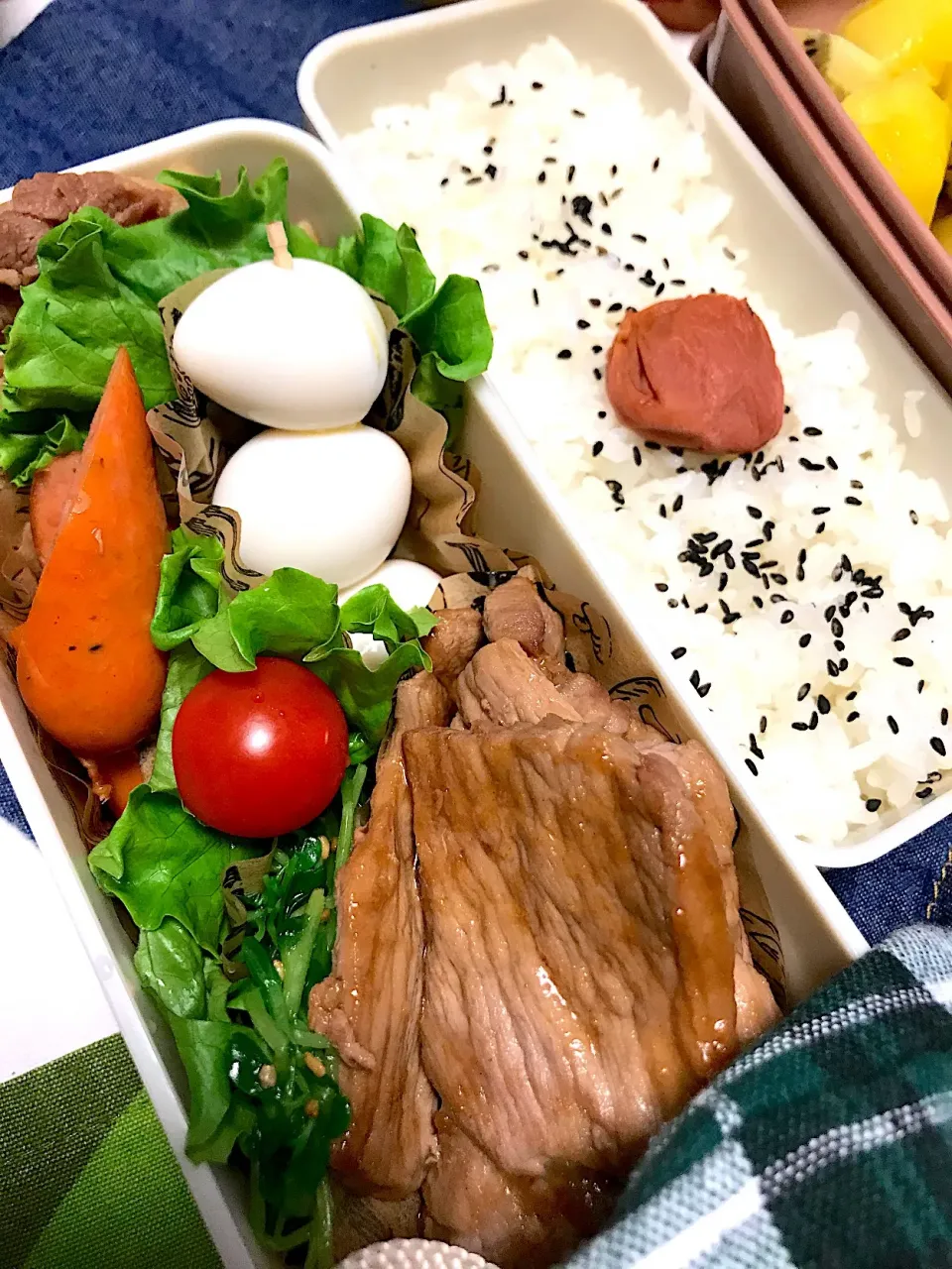 女子高校生用 和風焼肉弁当|riorieさん