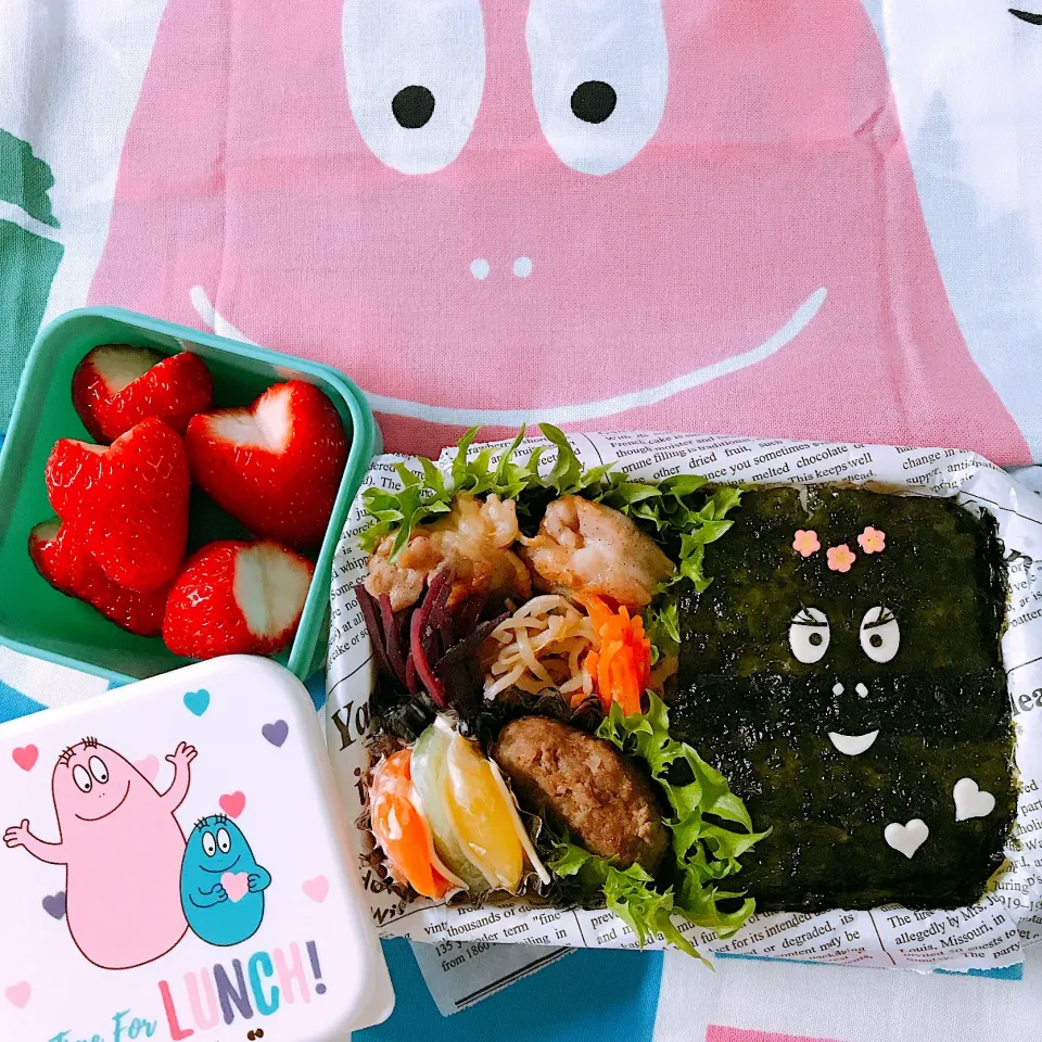 Snapdishの料理写真:☆バーバママのり弁当☆|chikakoさん