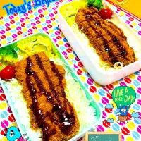 Snapdishの料理写真:TONKATSU BENTOU|Jane M. Kokubuさん