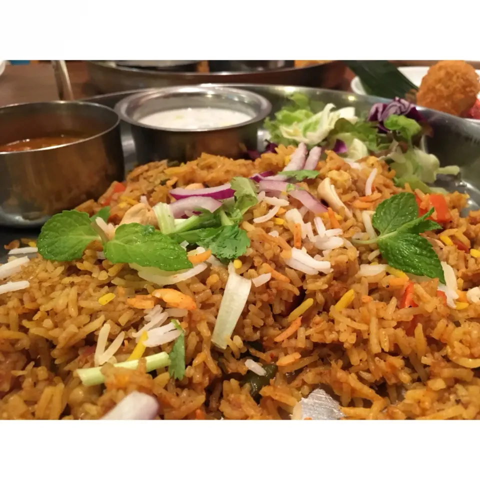 Snapdishの料理写真:野菜ビリヤニ🇮🇳#スパイスの奥深き世界|七海さん