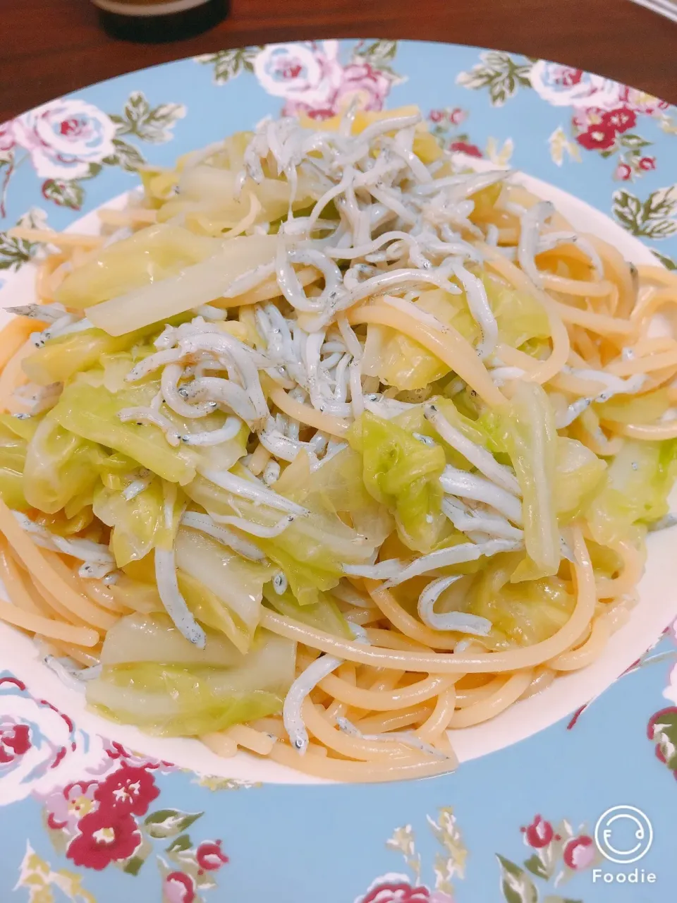 春キャベツとしらすのパスタ|ぴーさん