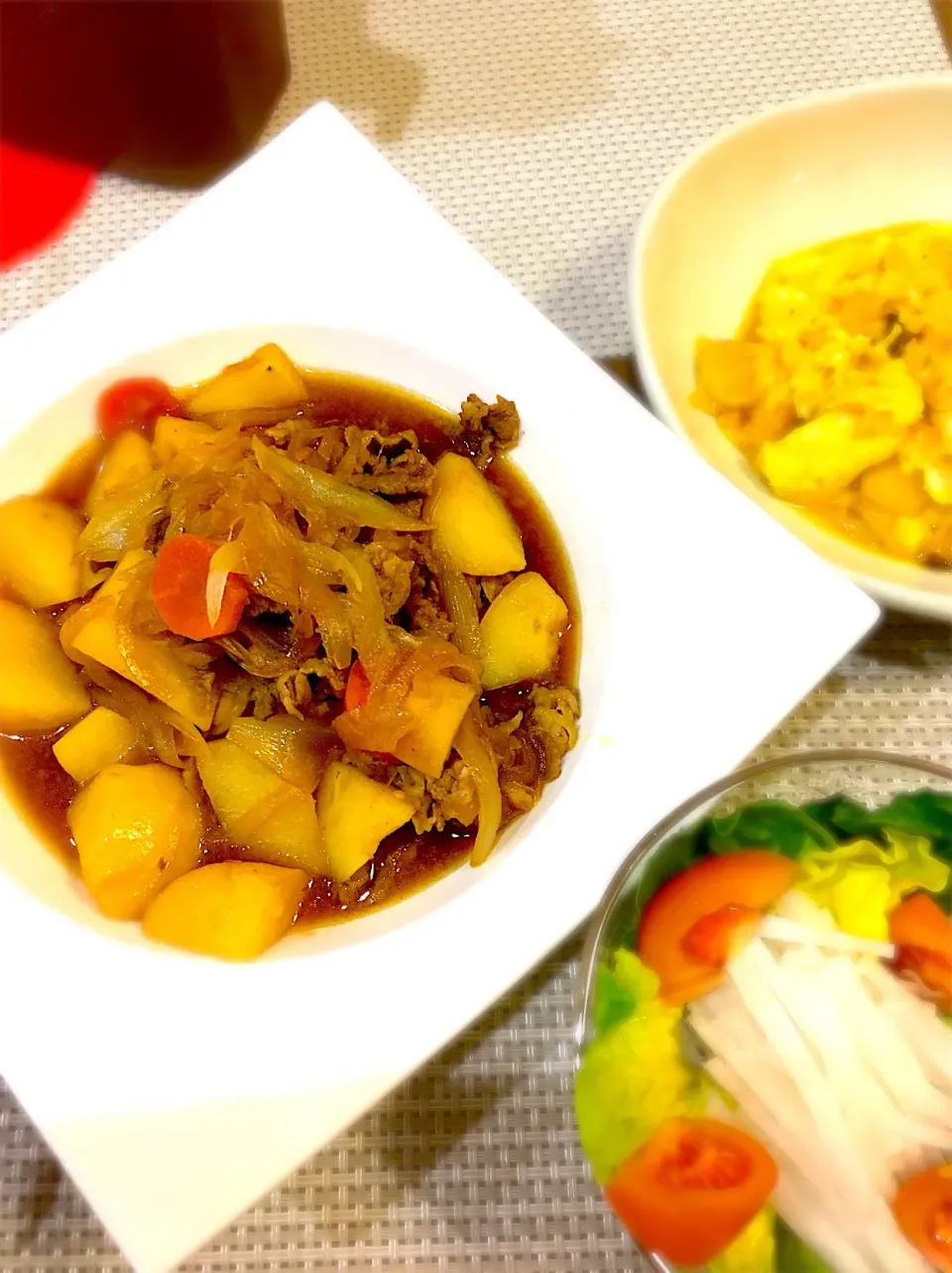 お水は野菜の水分のみ⭐️肉じゃが🤗|mayuさん