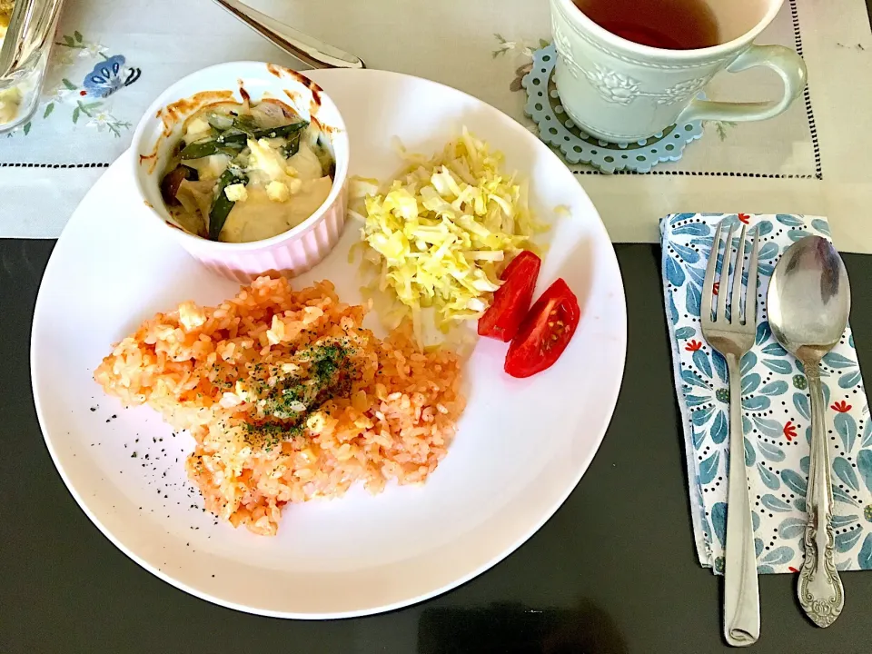 Snapdishの料理写真:チキンライスのご飯|みよさん