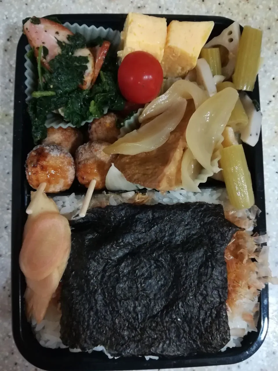 今日はノリ弁
 #お弁当|アクちゃんさん