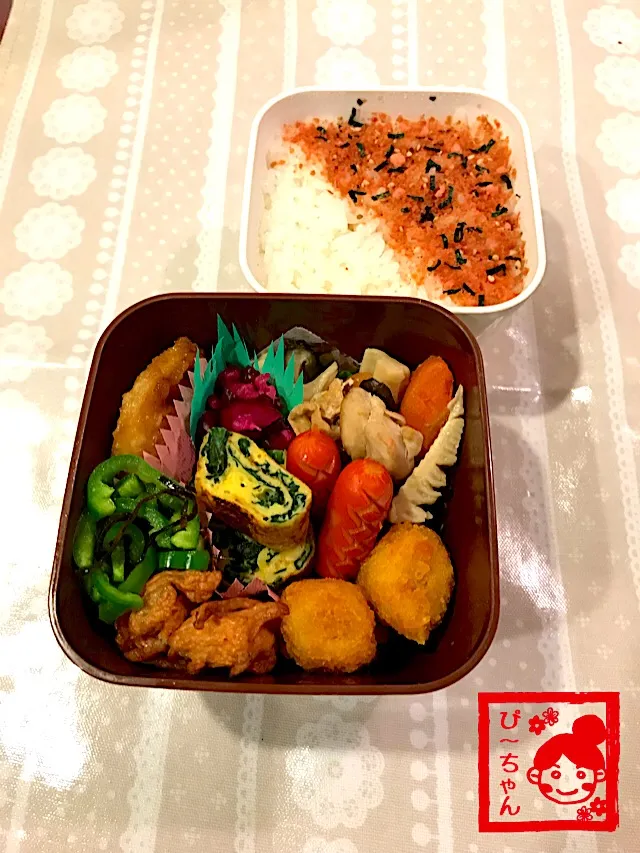 次女☆高校生弁当😊174日目|☆ぴ〜ちゃん☆さん