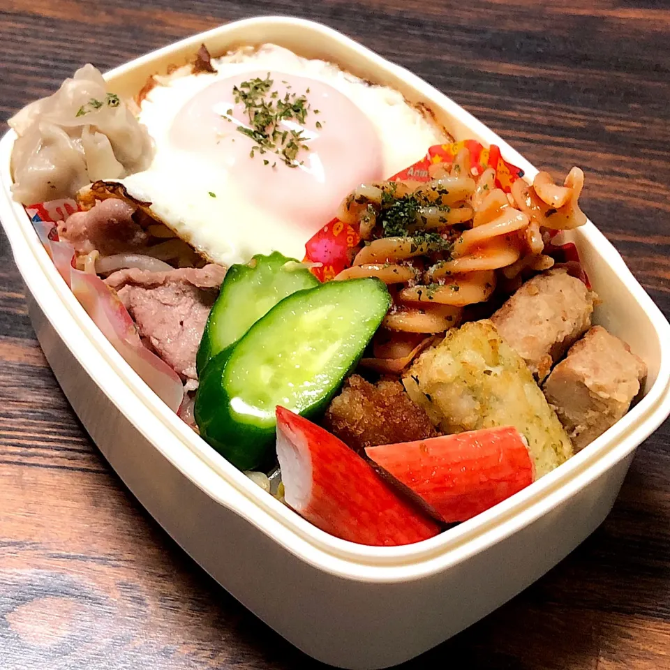 今日のお弁当♬ 20180424
 #のっけ弁当|いしくん。（たまご王子🥚🐣🐥🐔）さん