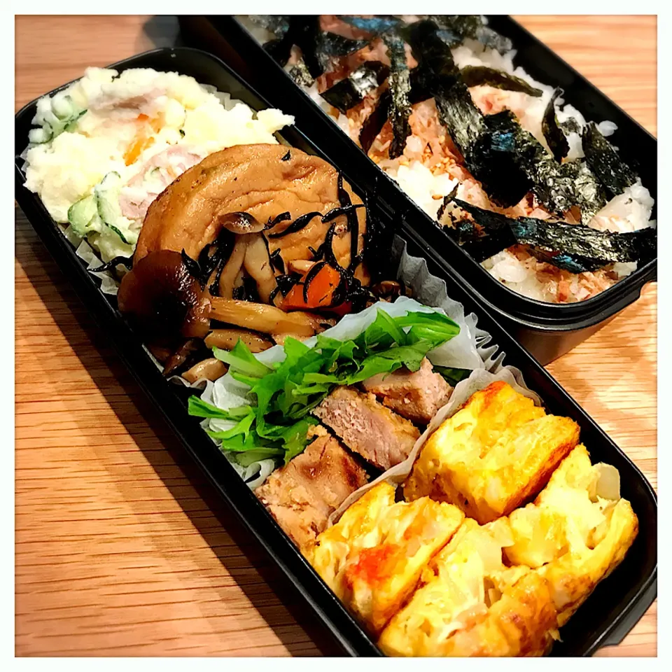 本日のドカ弁。Bento, box lunch|toyamadaさん