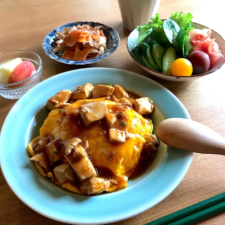 #麻婆豆腐丼|hibi_apeさん