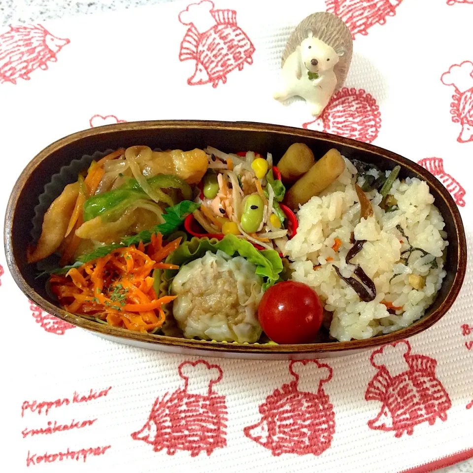 今日のお弁当😊#お弁当 #わっぱ弁当#旦那弁当#夫弁当|naonaomimichanさん