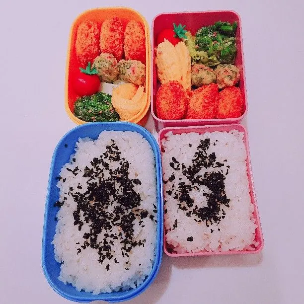 4/25(水)の二人弁当🍱|ふみぃさん